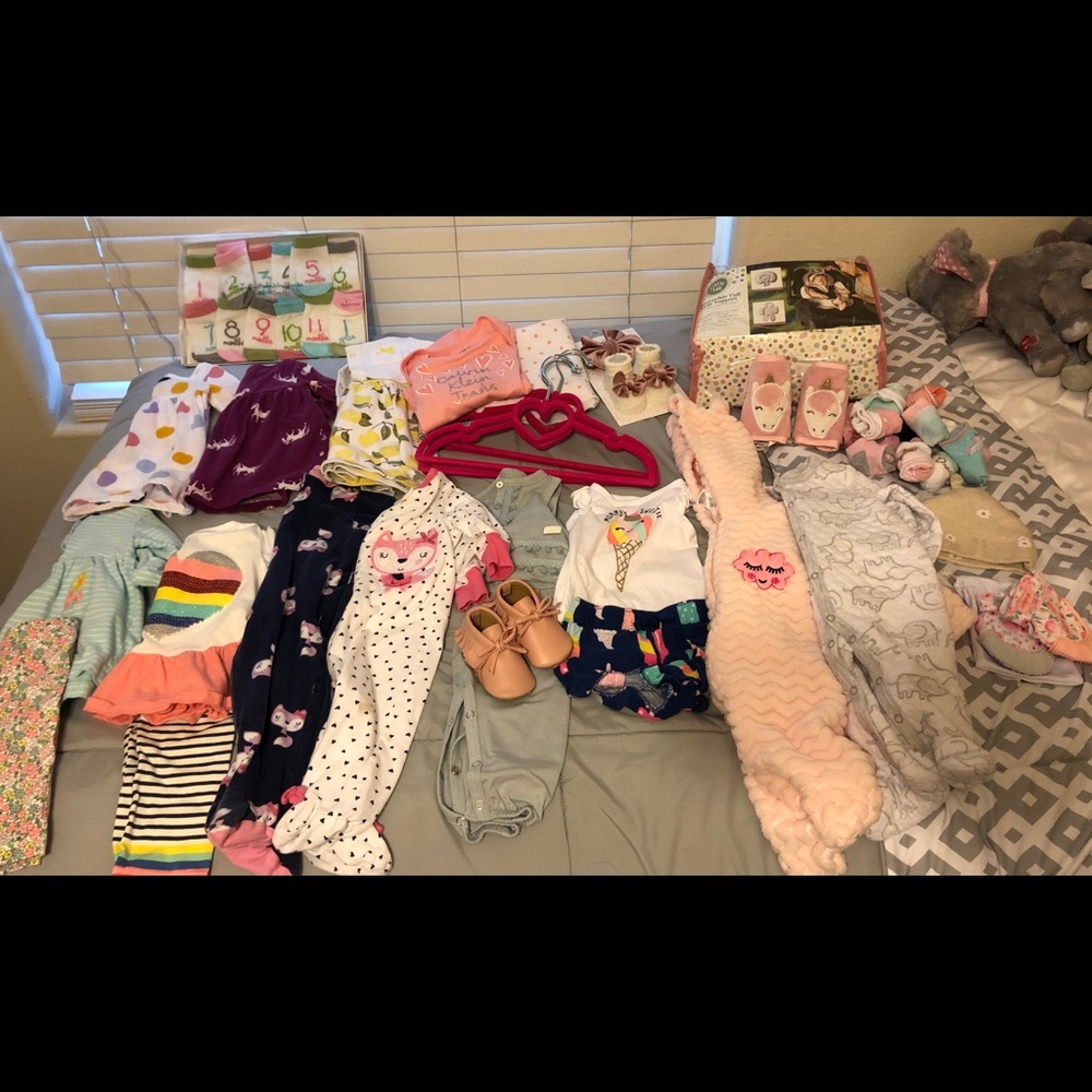 Baby girl clothes & accessories